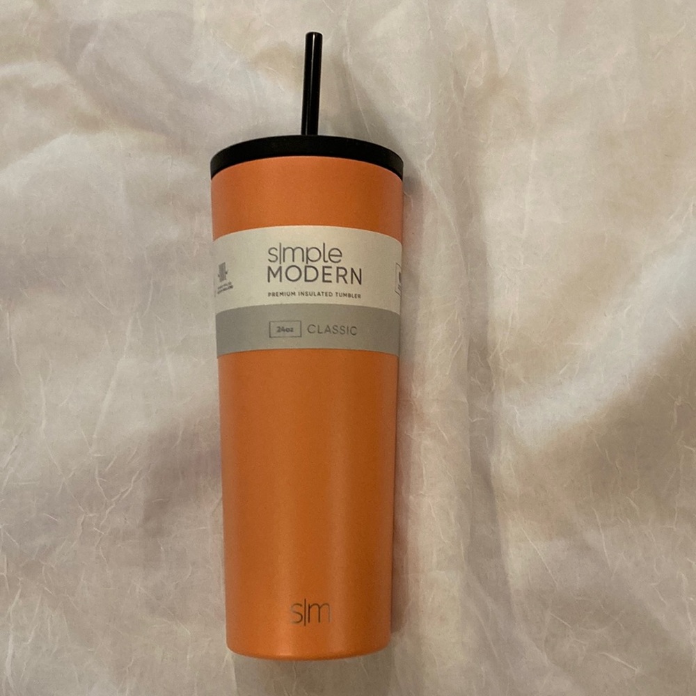 Simple Modern 24 oz Orange Tumbler